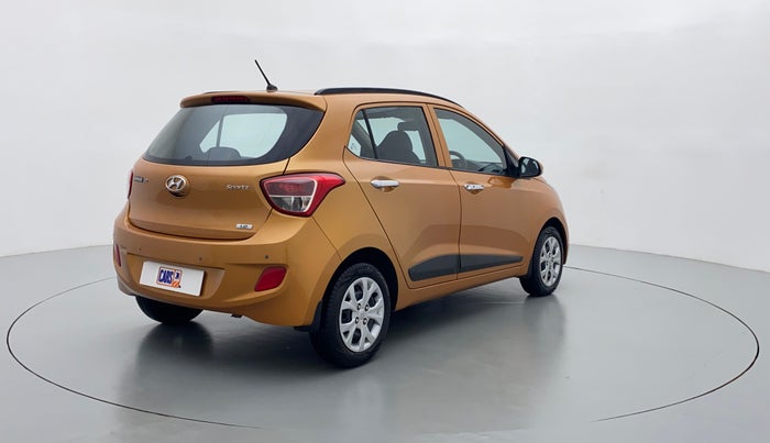 2014 Hyundai Grand i10 SPORTZ 1.2 KAPPA VTVT, Petrol, Manual, 38,509 km, Right Back Diagonal