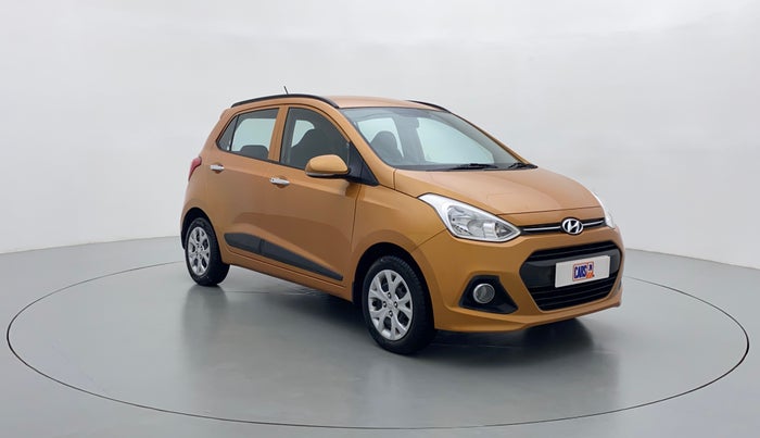 2014 Hyundai Grand i10 SPORTZ 1.2 KAPPA VTVT, Petrol, Manual, 38,509 km, Right Front Diagonal