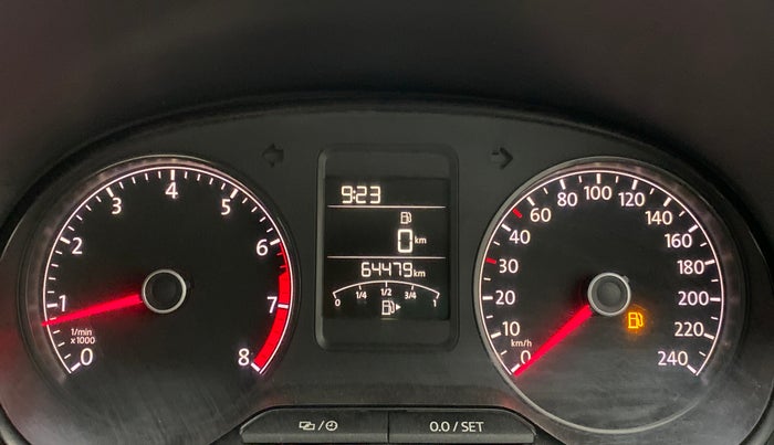 2018 Volkswagen Polo COMFORTLINE 1.0 PETROL, Petrol, Manual, 64,581 km, Odometer Image