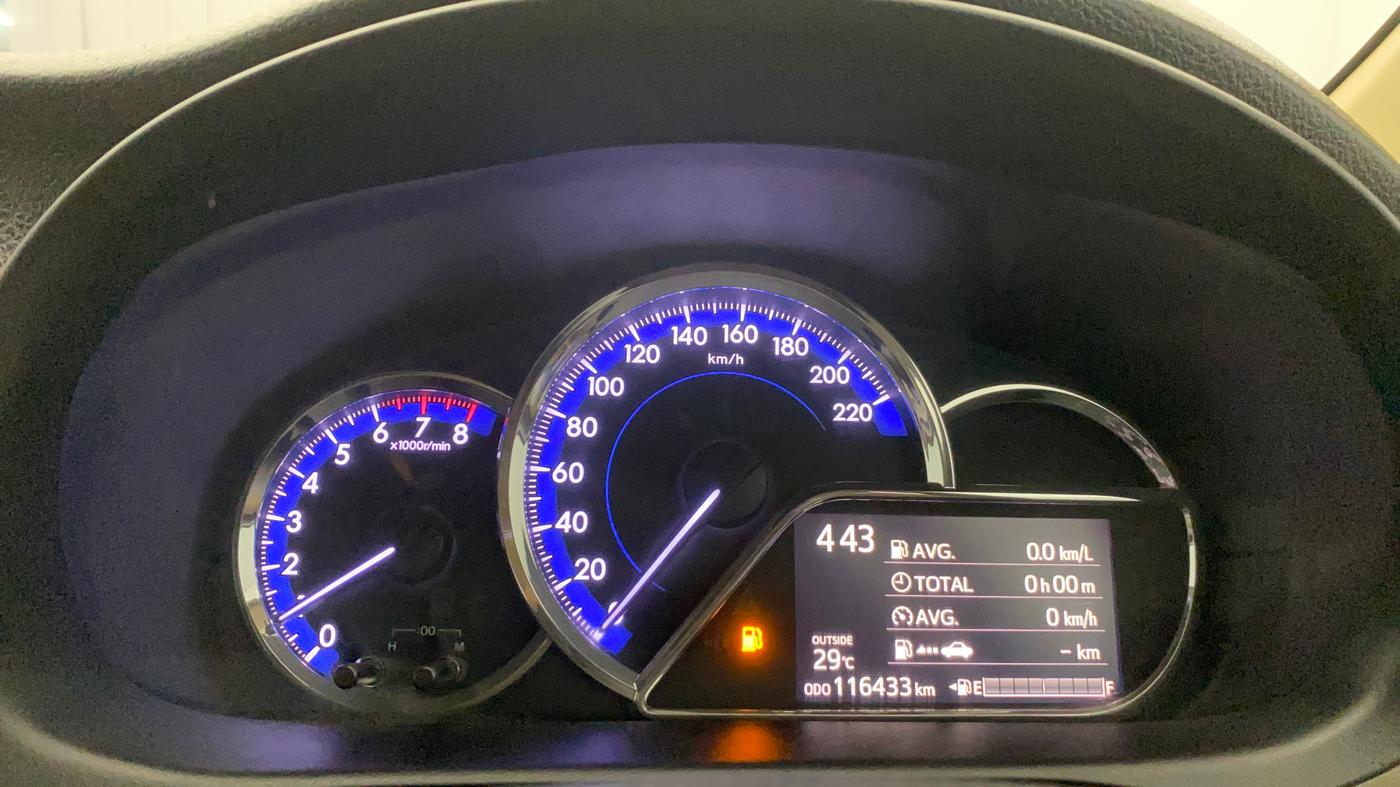 2020 Toyota YARIS G MT, Petrol, Manual, 1,16,417 km, Odometer Image
