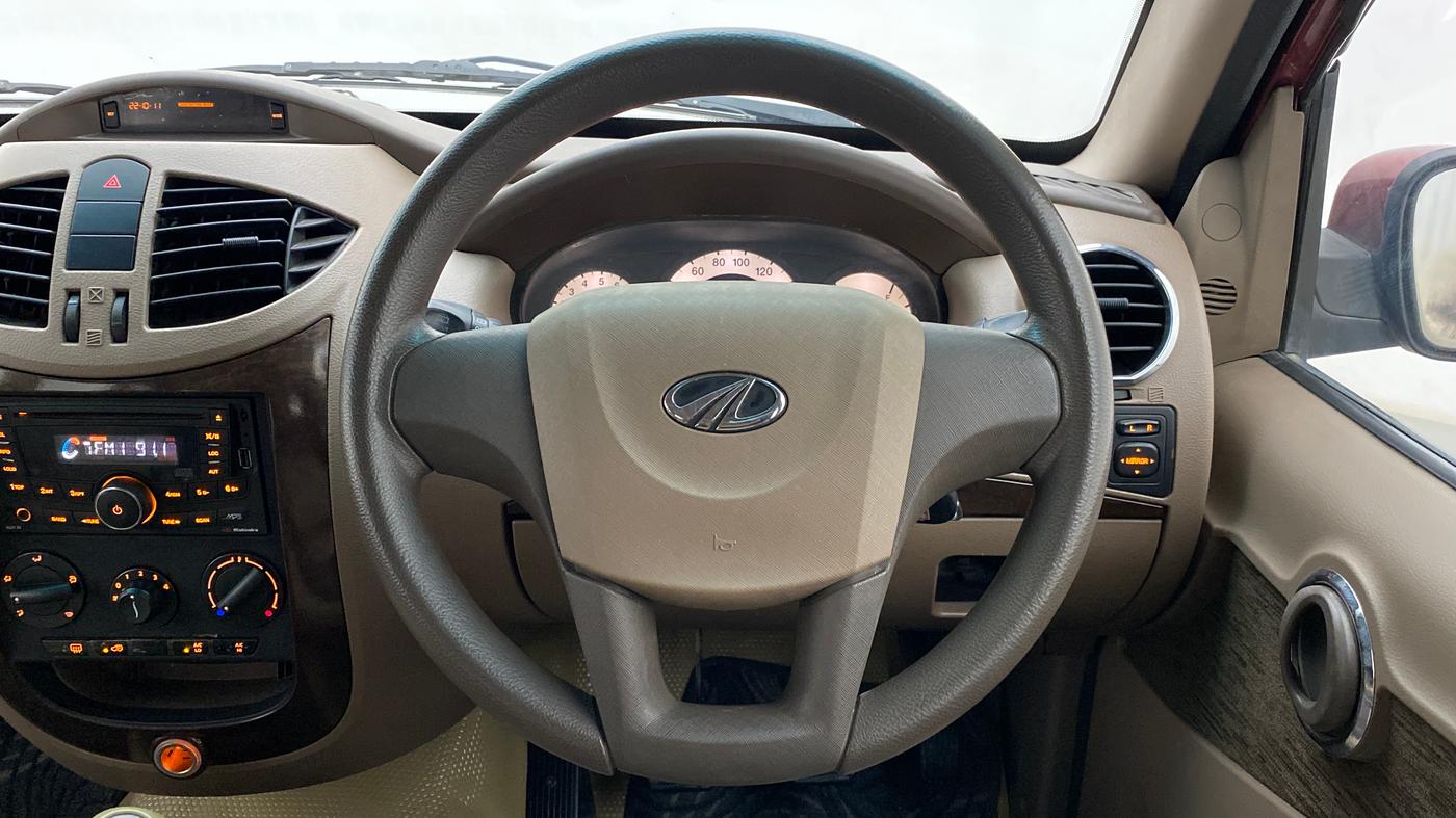2012 Mahindra Xylo E8 ABS BS IV, Diesel, Manual, 56,189 km, Steering Wheel Close Up