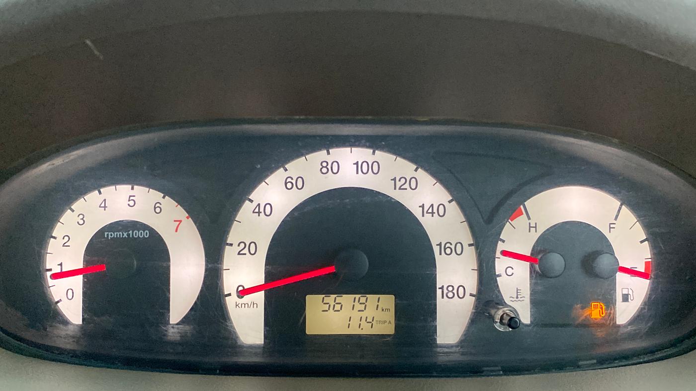 2012 Mahindra Xylo E8 ABS BS IV, Diesel, Manual, 56,189 km, Odometer Image