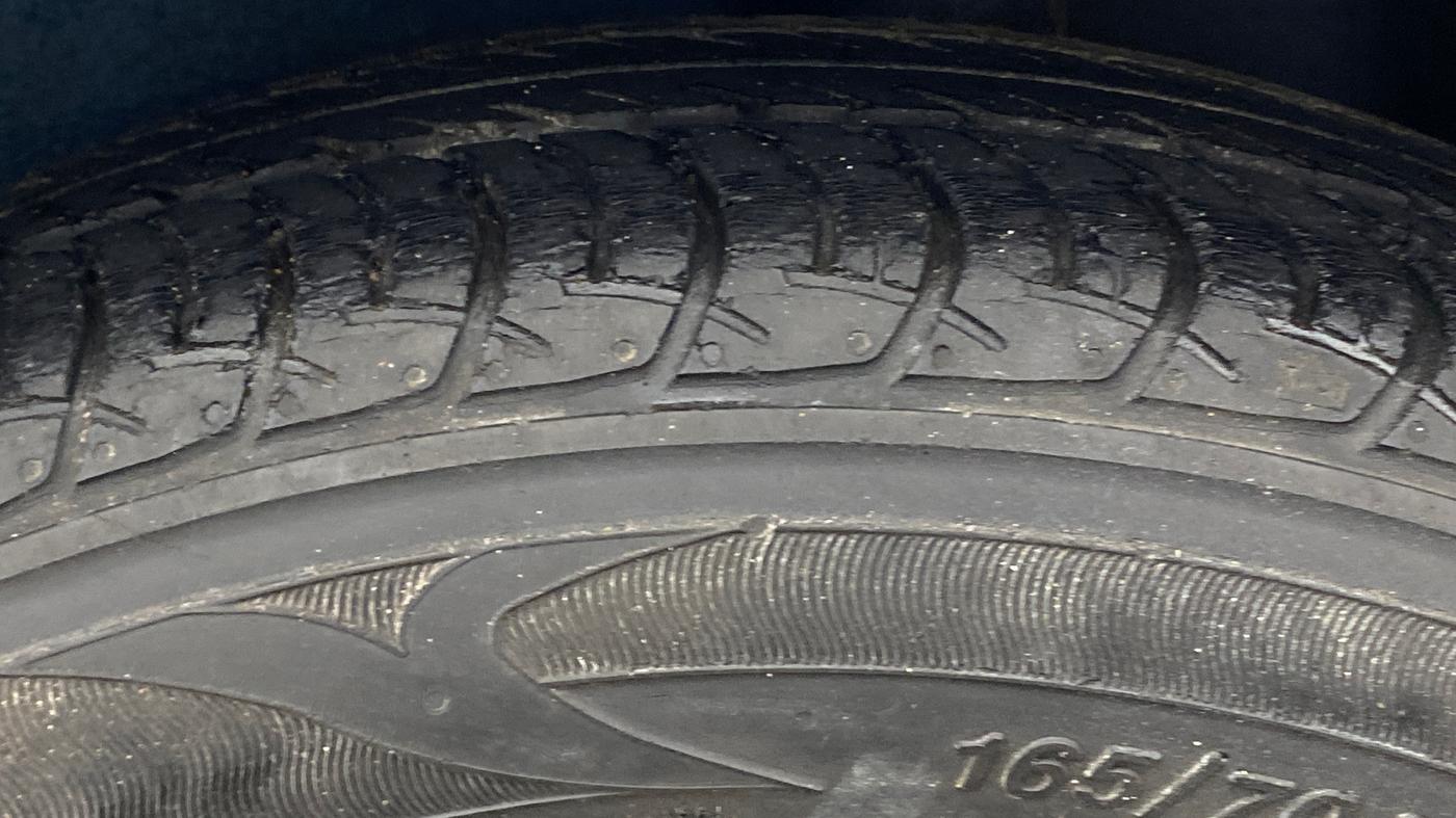 2017 Maruti Celerio ZXI AMT, Petrol, Automatic, 46,938 km, Left Rear Tyre Tread