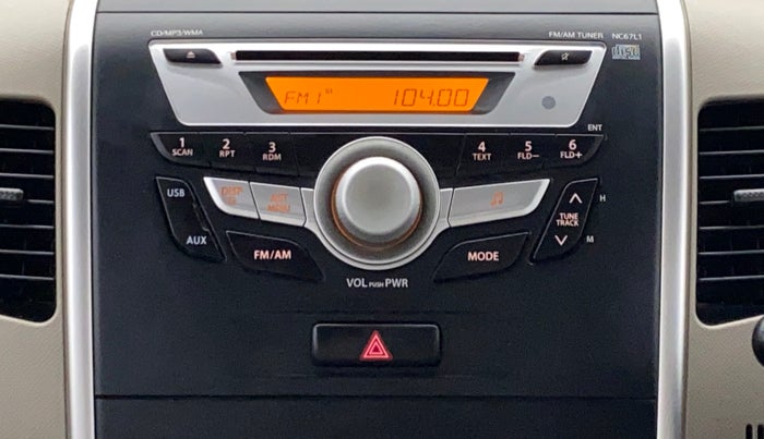 2015 Maruti Wagon R 1.0 VXI, Petrol, Manual, 31,305 km, Infotainment System