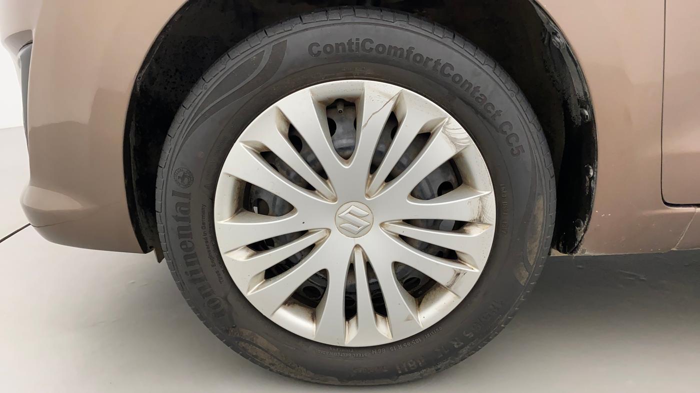 2013 Maruti Ertiga VXI, Petrol, Manual, 99,480 km, Left Front Wheel