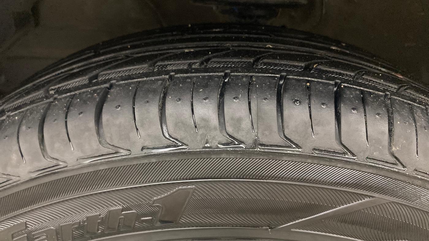 2021 Maruti S PRESSO VXI+, Petrol, Manual, 93,040 km, Left Front Tyre Tread
