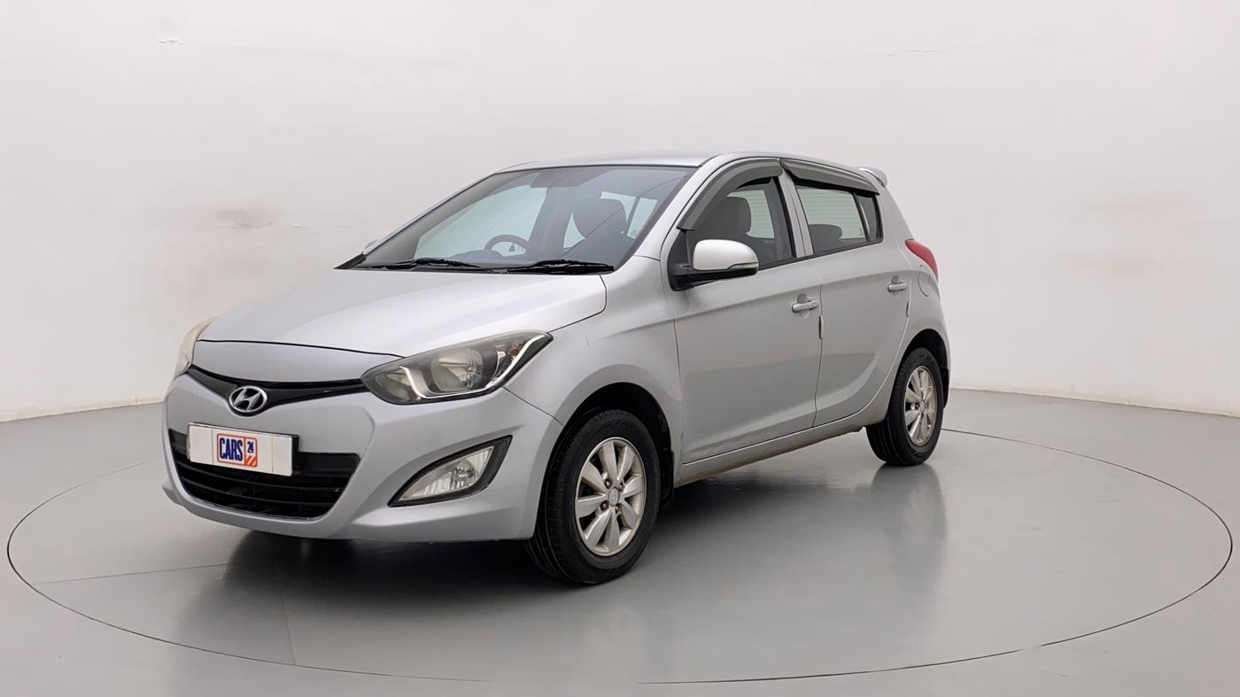 2012 Hyundai i20 SPORTZ 1.4 CRDI, Diesel, Manual, 1,01,771 km, Left Front Diagonal