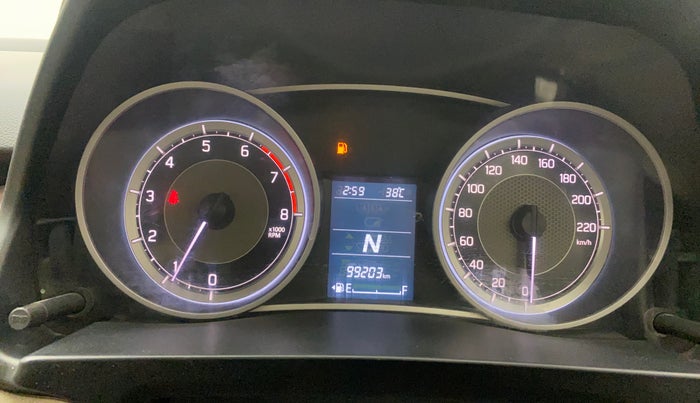 2020 Maruti Dzire VXI AMT, Petrol, Automatic, 99,162 km, Odometer Image