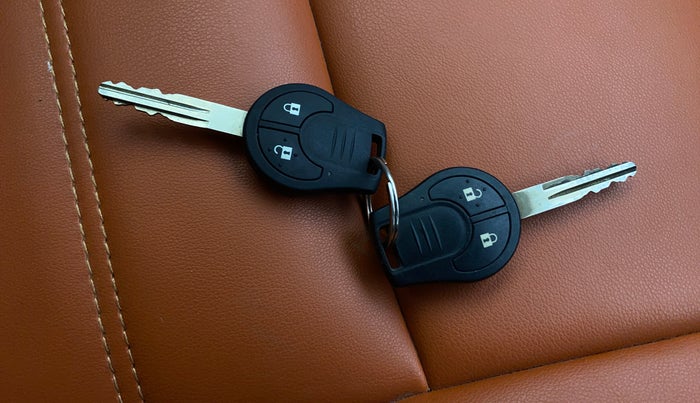 2019 Datsun Go Plus T(O), Petrol, Manual, 28,962 km, Key Close Up