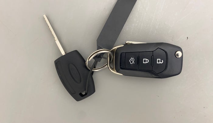 2017 Ford New Figo TITANIUM 1.2 PETROL MT, Petrol, Manual, 77,672 km, Key Close Up