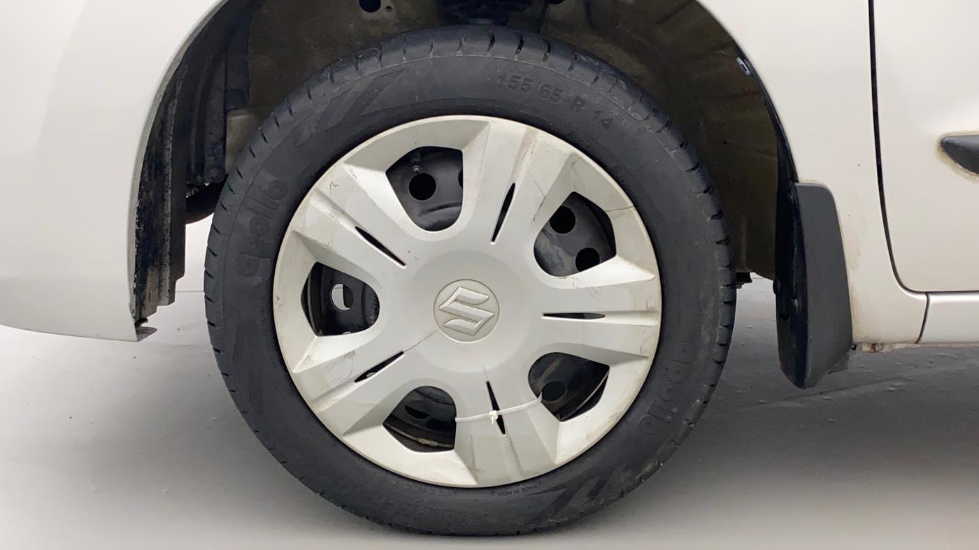 2017 Maruti Wagon R 1.0 VXI AMT, Petrol, Automatic, 69,849 km, Left Front Wheel