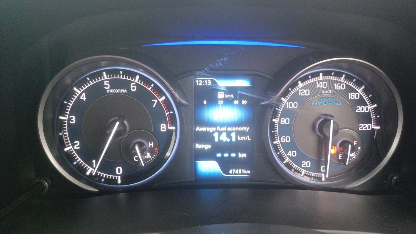 2022 Maruti XL6 ALPHA MT, Petrol, Manual, 47,450 km, Odometer Image