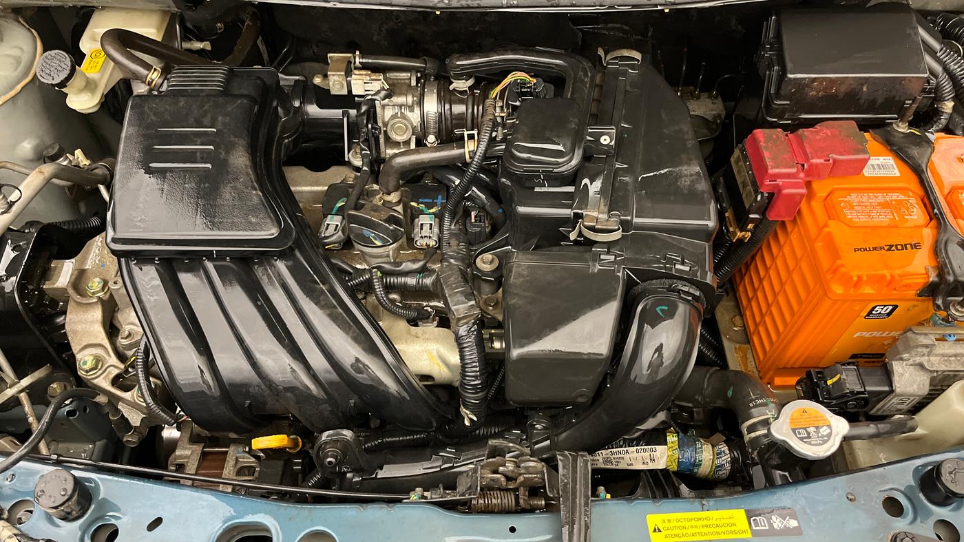 2016 Nissan Micra XL CVT, Petrol, Automatic, 43,776 km, Engine View