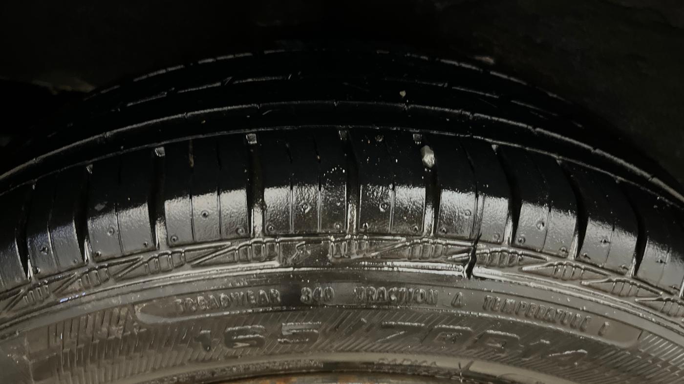 2016 Nissan Micra XL CVT, Petrol, Automatic, 43,776 km, Right Rear Tyre Tread