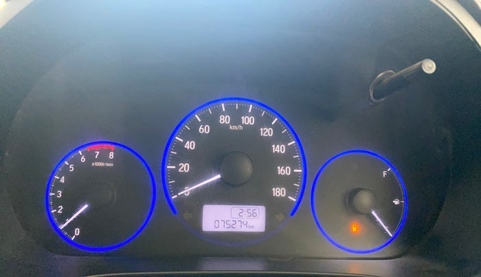 2017 Honda Brio VX MT, Petrol, Manual, 75,298 km, Odometer Image