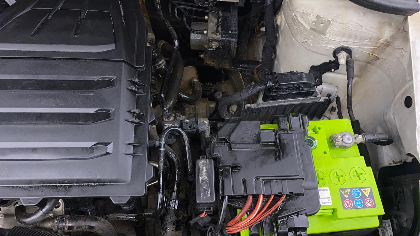 2020 Skoda Rapid AMBITION AT TSI, Petrol, Automatic, 1,16,716 km, Engine View - Left
