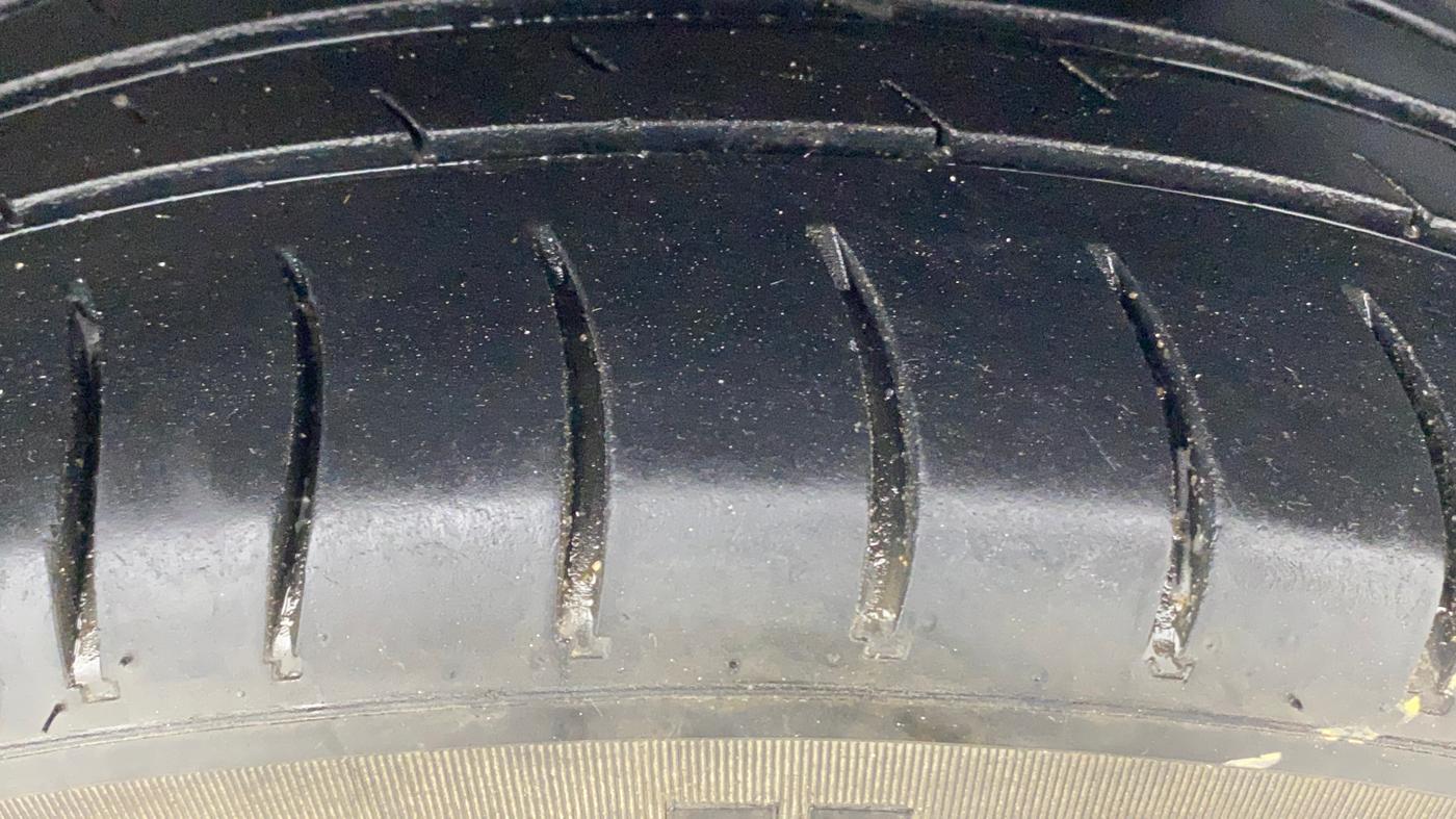 2020 Skoda Rapid AMBITION AT TSI, Petrol, Automatic, 1,16,716 km, Left Rear Tyre Tread
