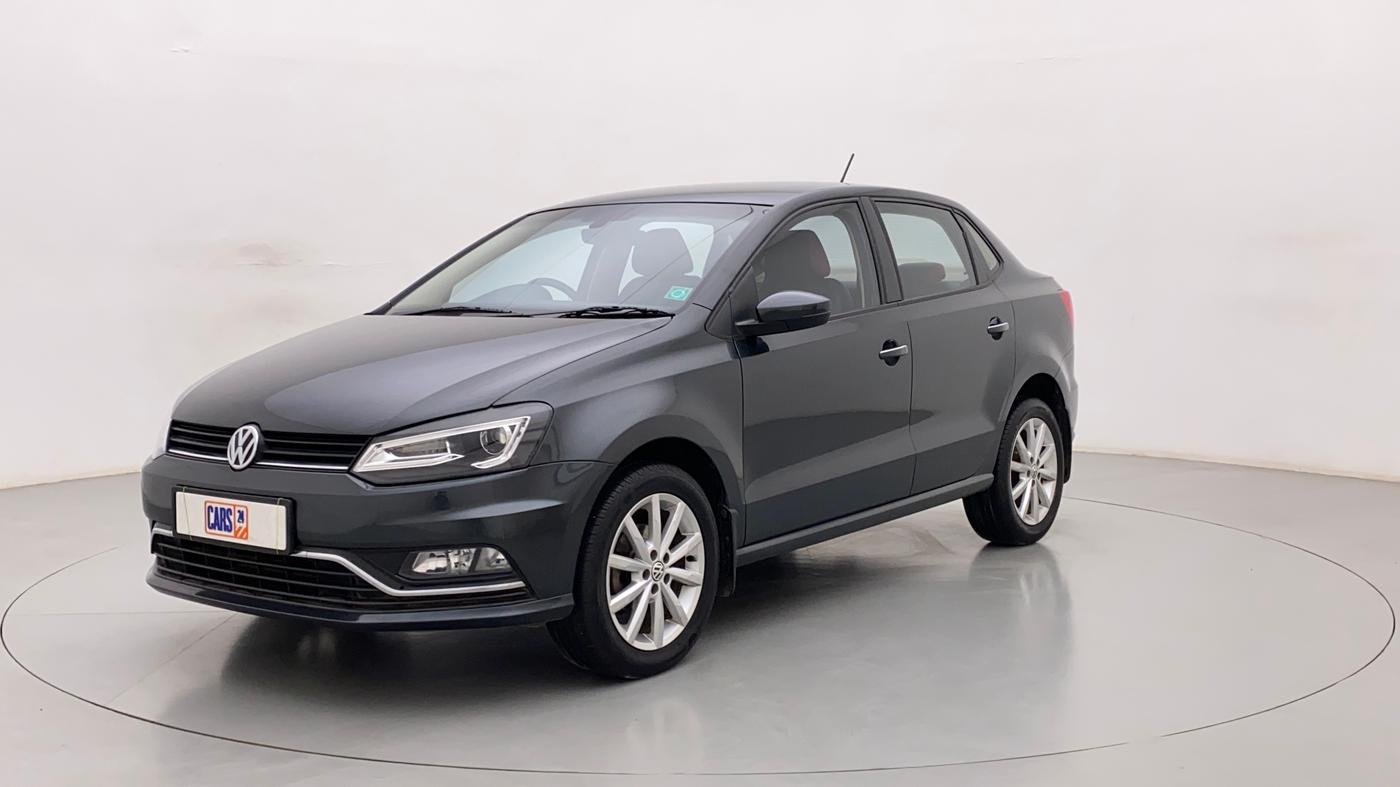 2018 Volkswagen Ameo HIGHLINE PLUS 1.5L 16 ALLOY, Diesel, Manual, 50,979 km, Left Front Diagonal