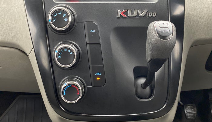 2017 Mahindra Kuv100 K4 6 STR, Petrol, Manual, 22,895 km, Gear Lever