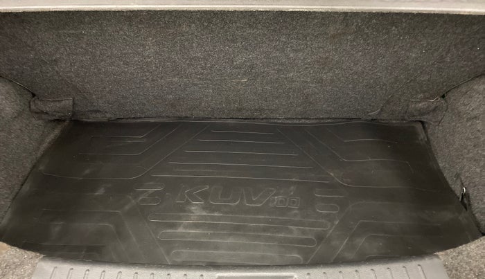 2017 Mahindra Kuv100 K4 6 STR, Petrol, Manual, 22,895 km, Boot Inside
