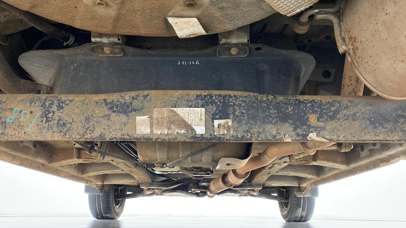 2017 Mahindra Kuv100 K4 6 STR, Petrol, Manual, 22,895 km, Rear Underbody