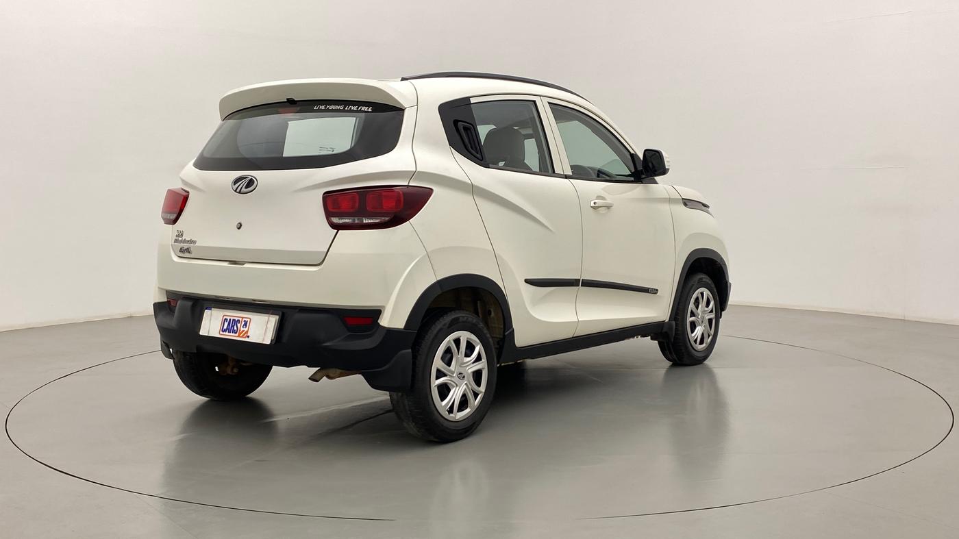 2017 Mahindra Kuv100 K4 6 STR, Petrol, Manual, 22,895 km, Right Back Diagonal