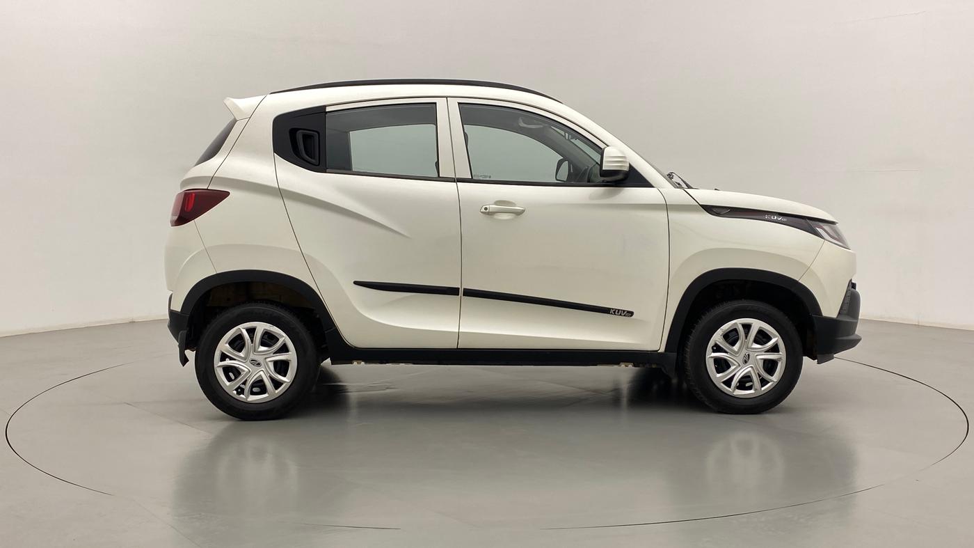2017 Mahindra Kuv100 K4 6 STR, Petrol, Manual, 22,895 km, Right Side View