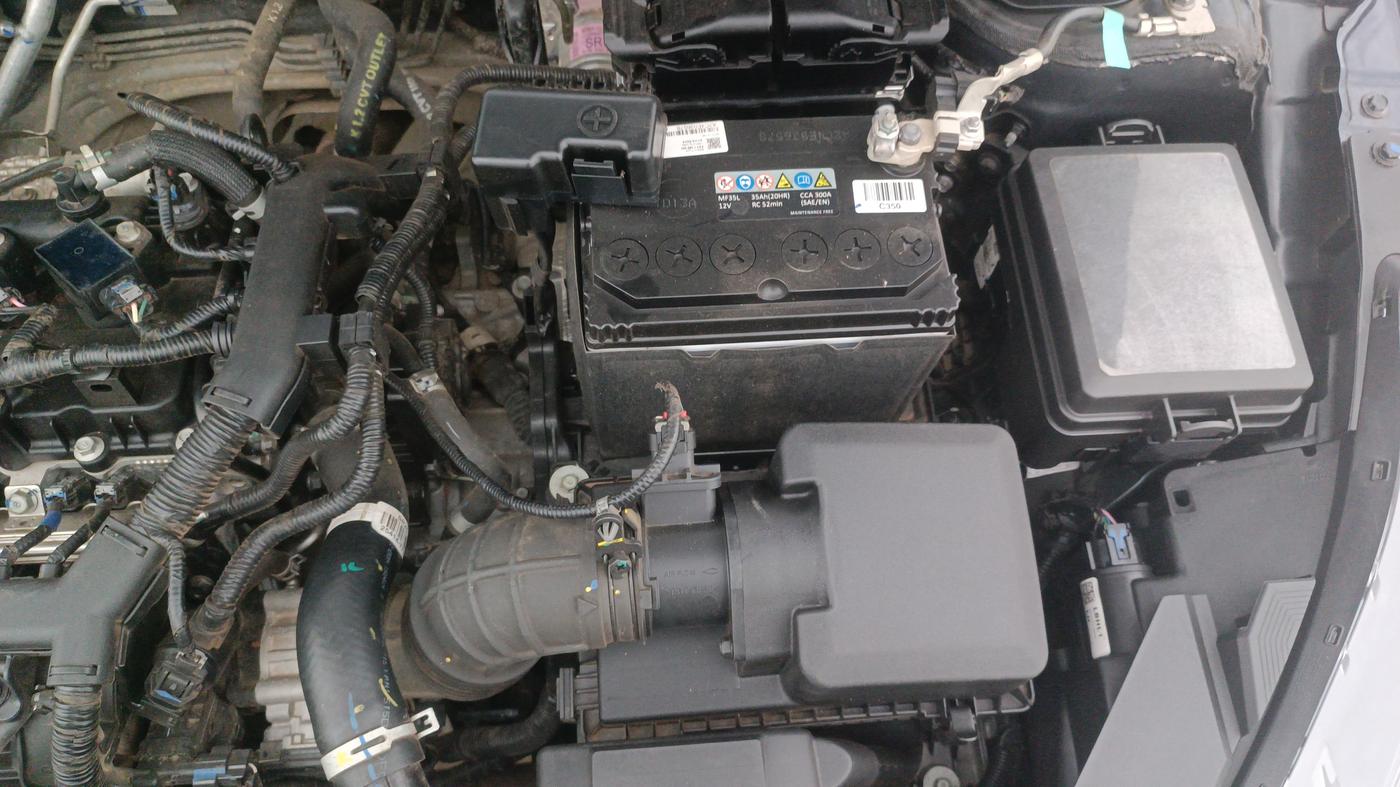 2024 Hyundai NEW I20 Sportz (O) 1.2 IVT, Petrol, Automatic, 9,611 km, Engine View - Left