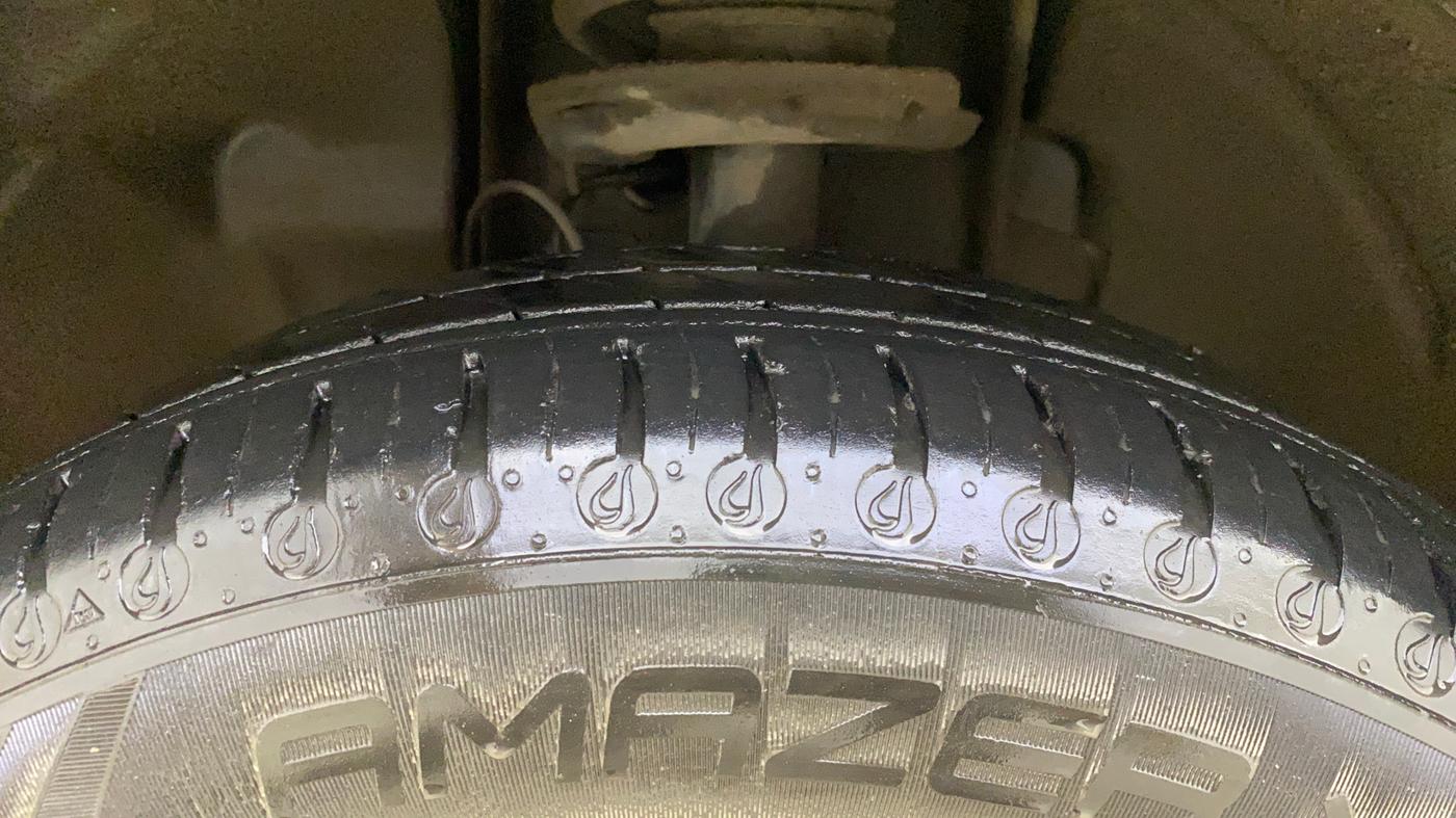 2024 Tata TIGOR XZA Plus iCNG , CNG, Automatic, 26,107 km, Left Front Tyre Tread