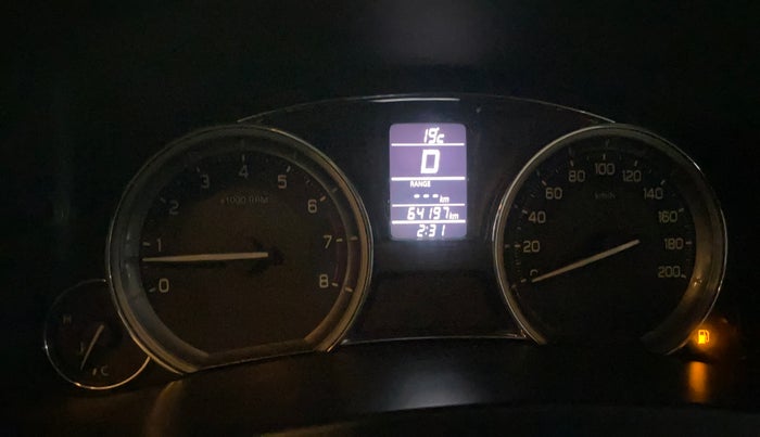 2017 Maruti Ciaz ZXI AT, Petrol, Automatic, 64,190 km, Odometer Image