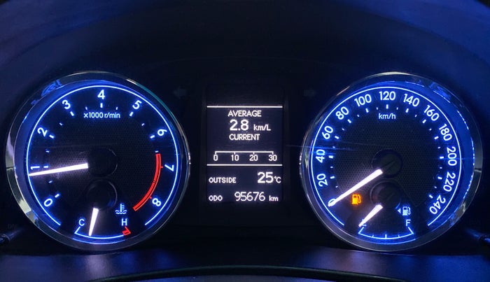 2015 Toyota Corolla Altis 1.8G LIMITED, Petrol, Manual, 95,726 km, Odometer Image