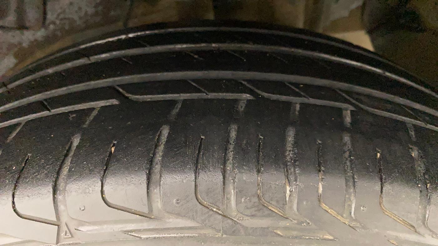 2018 Tata NEXON XZA PLUS DIESEL, Diesel, Automatic, 23,343 km, Left Rear Tyre Tread