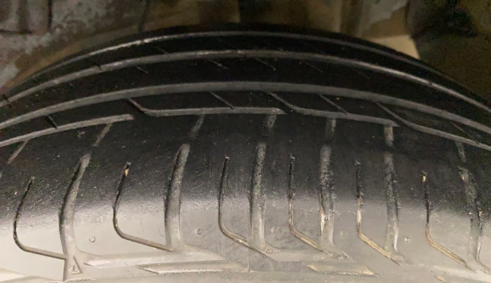 2018 Tata NEXON XZA PLUS DIESEL, Diesel, Automatic, 23,343 km, Left Rear Tyre Tread