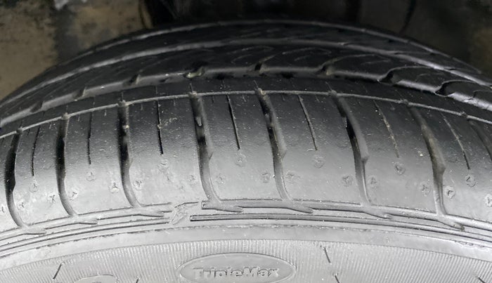 2020 Tata TIGOR 1.2 XZA+ RTN, Petrol, Automatic, 6,587 km, Left Front Tyre Tread