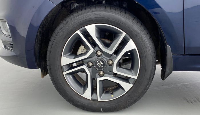 2020 Tata TIGOR 1.2 XZA+ RTN, Petrol, Automatic, 6,587 km, Left Front Wheel