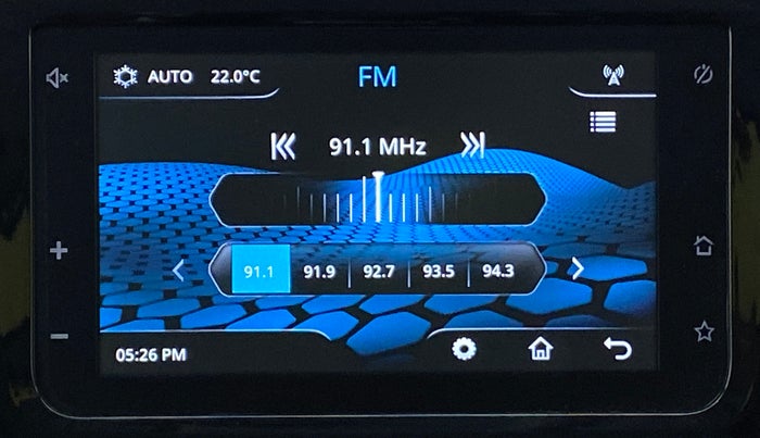 2020 Tata TIGOR 1.2 XZA+ RTN, Petrol, Automatic, 6,587 km, Infotainment System