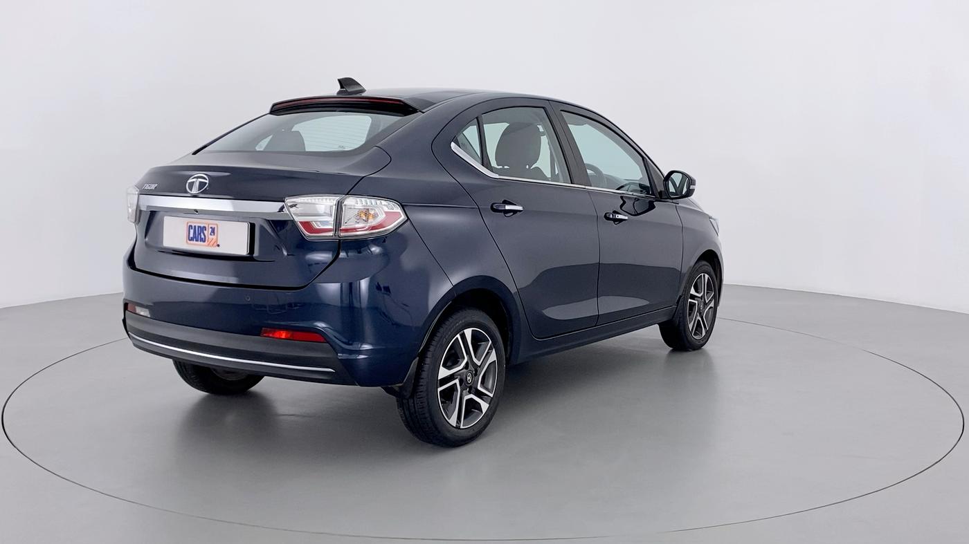 2020 Tata TIGOR 1.2 XZA+ RTN, Petrol, Automatic, 6,587 km, Right Back Diagonal