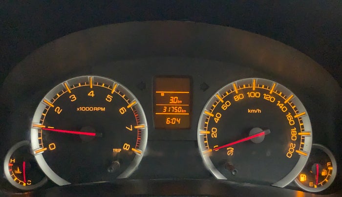 2013 Maruti Swift Dzire VXI, Petrol, Manual, 31,750 km, Odometer Image