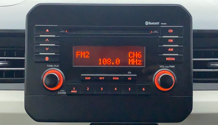 2018 Maruti IGNIS ZETA 1.2 K12, Petrol, Manual, 5,563 km, Infotainment System