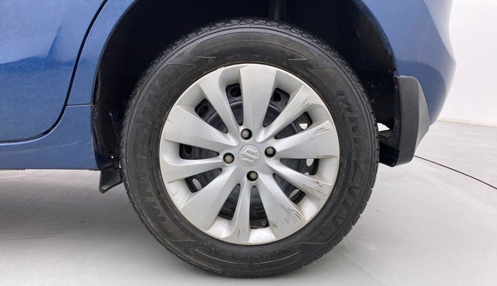 2017 Maruti Baleno DELTA PETROL 1.2, Petrol, Manual, 55,940 km, Left Rear Wheel