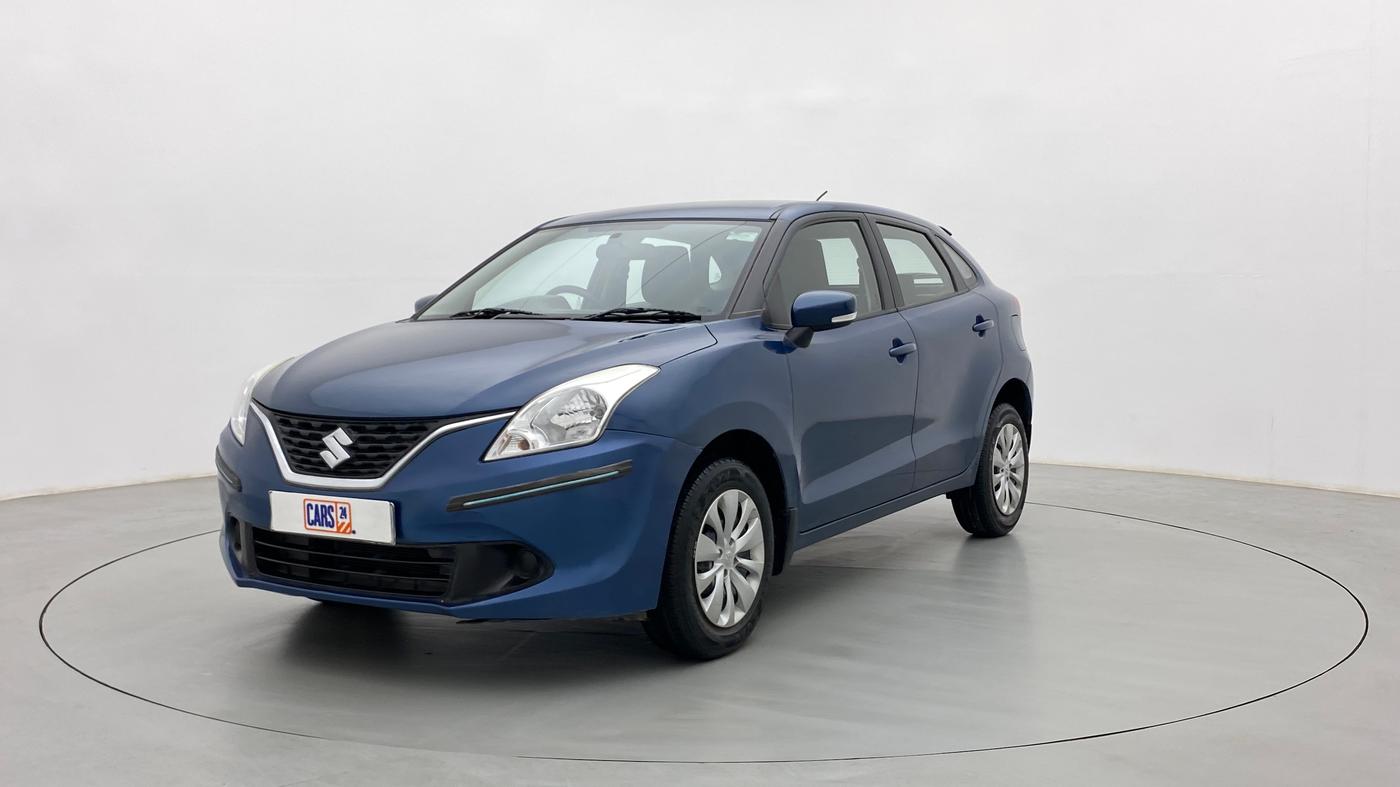 2017 Maruti Baleno DELTA PETROL 1.2, Petrol, Manual, 55,940 km, Left Front Diagonal