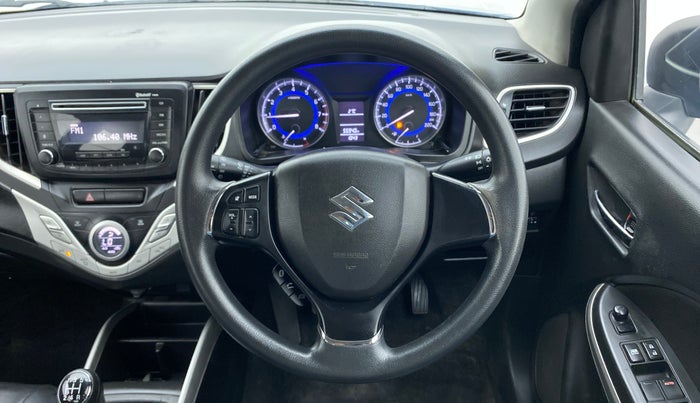 2017 Maruti Baleno DELTA PETROL 1.2, Petrol, Manual, 55,940 km, Steering Wheel Close Up