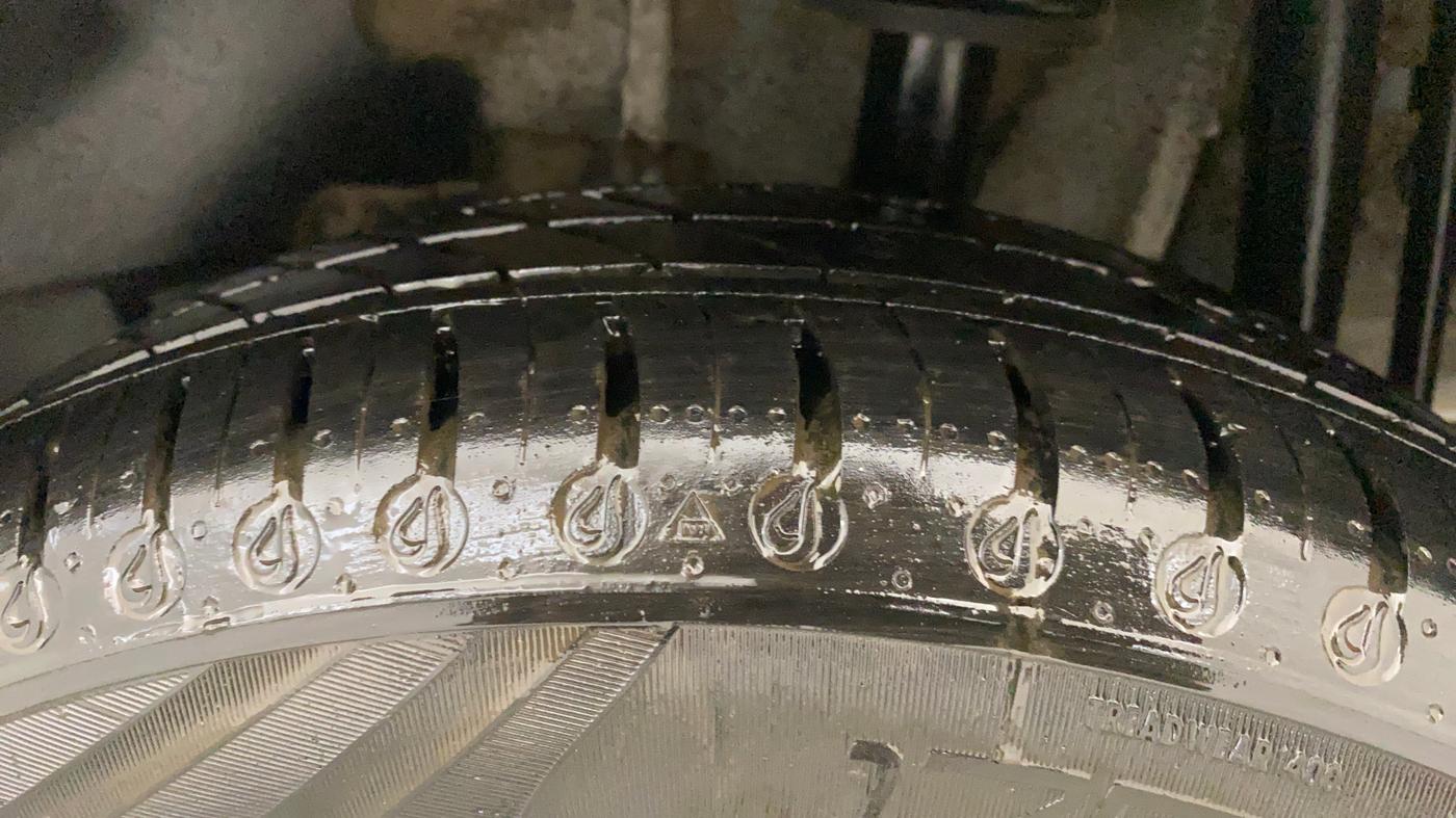 2024 Tata TIGOR XZA Plus iCNG , CNG, Automatic, 14,264 km, Left Rear Tyre Tread