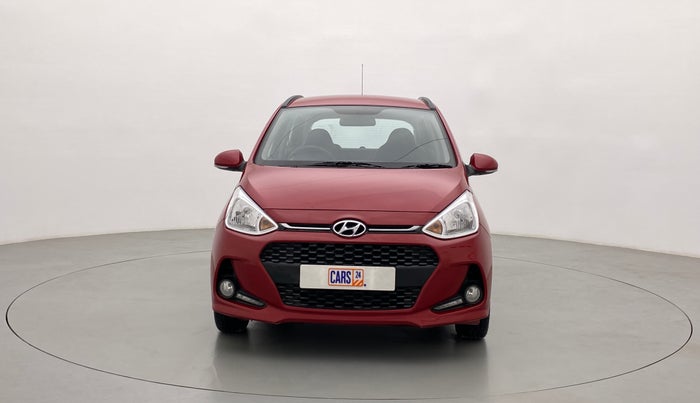 2017 Hyundai Grand i10 SPORTZ (O) 1.2 AT VTVT, Petrol, Automatic, 22,955 km, Front