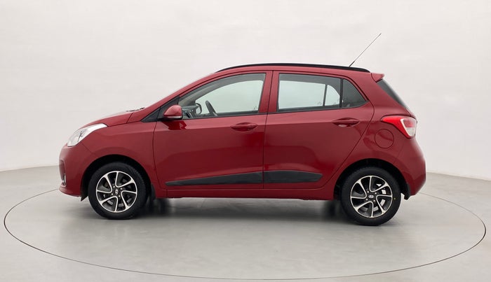 2017 Hyundai Grand i10 SPORTZ (O) 1.2 AT VTVT, Petrol, Automatic, 22,955 km, Left Side