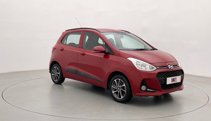 2017 Hyundai Grand i10 SPORTZ (O) 1.2 AT VTVT, Petrol, Automatic, 22,955 km, Right Front Diagonal