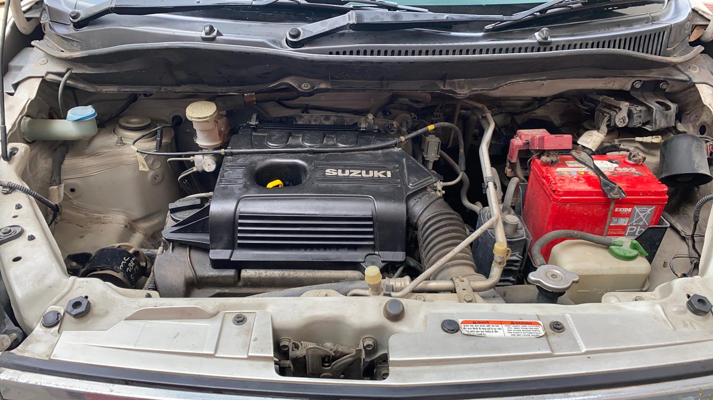 2013 Maruti Wagon R 1.0 LXI, Petrol, Manual, 60,603 km, Engine View