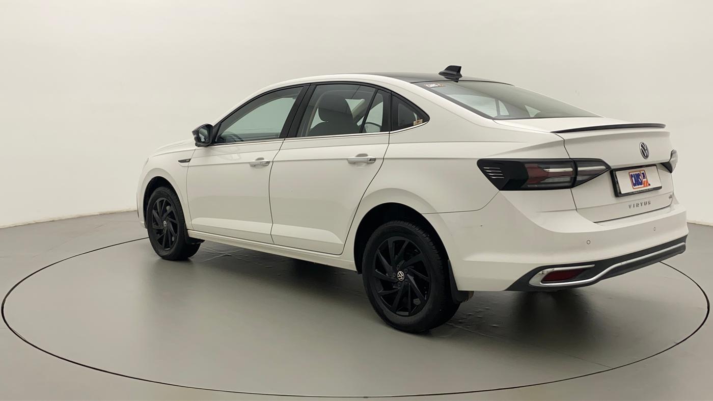 2022 Volkswagen VIRTUS GT PLUS TSI 1.5 EVO DSG, Petrol, Automatic, 2,617 km, Left Back Diagonal