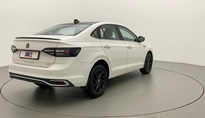 2022 Volkswagen VIRTUS GT PLUS TSI 1.5 EVO DSG, Petrol, Automatic, 2,617 km, Right Back Diagonal