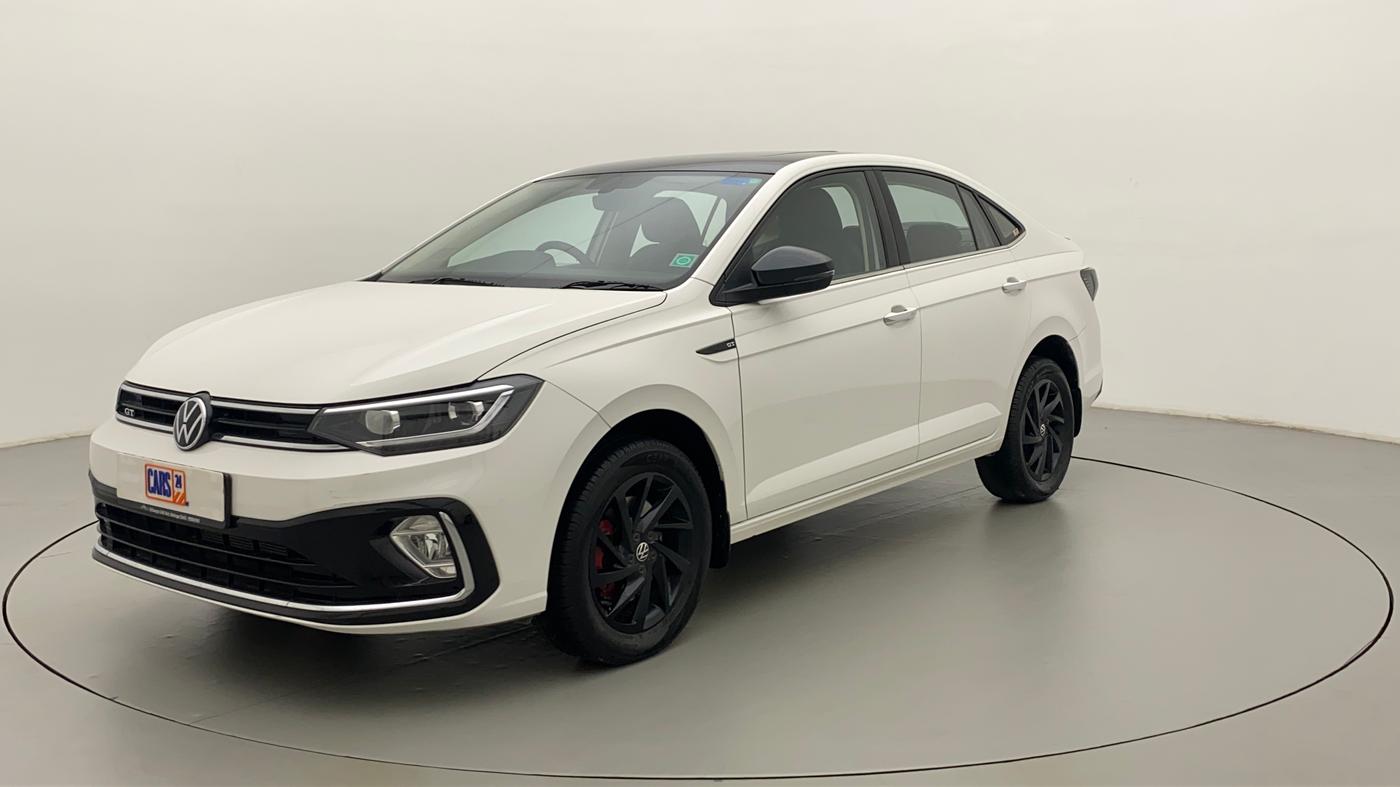 2022 Volkswagen VIRTUS GT PLUS TSI 1.5 EVO DSG, Petrol, Automatic, 2,617 km, Left Front Diagonal